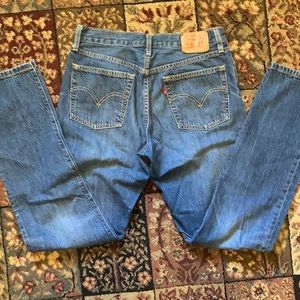 Levi’s 501.  Size 27. Straight leg fit